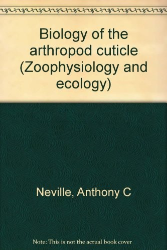 Biology of the arthropod cuticle