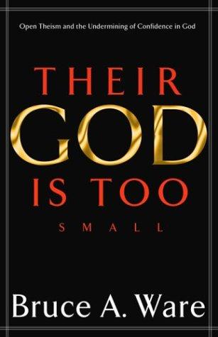 Their God is too small