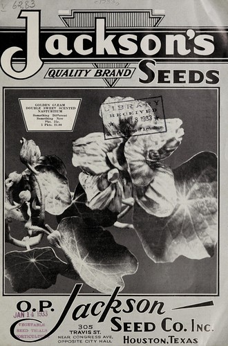 Jacksons quality brand seeds