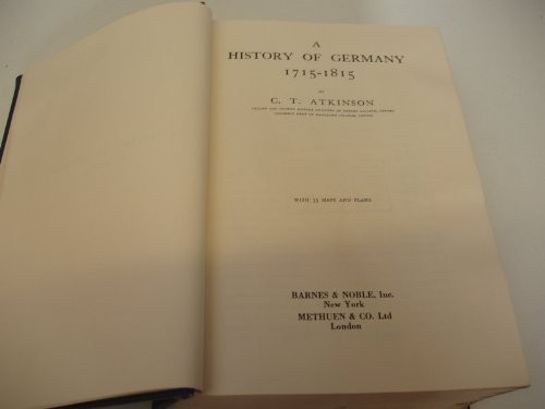 A history of Germany, 1715-1815