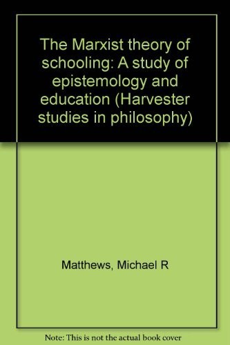 The Marxist theory of schooling