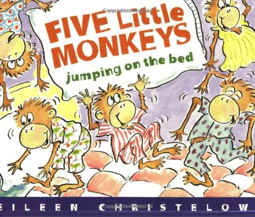 Five Little Monkeys Jumping on the Bed (Houghton Mifflin Book & Cassette Favorites)