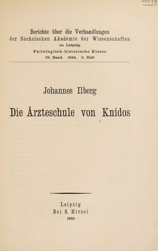 Die Ärzteschule von Knidos