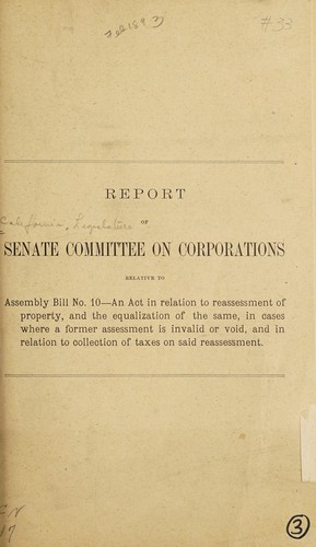 Report of Committee