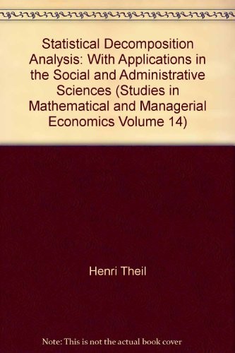 Statistical decomposition analysis