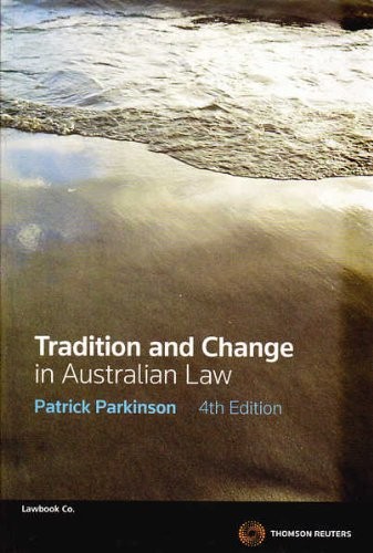 Tradition and change in Australian law