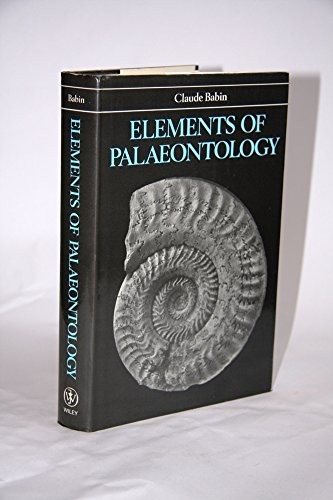 Elements of palaeontology