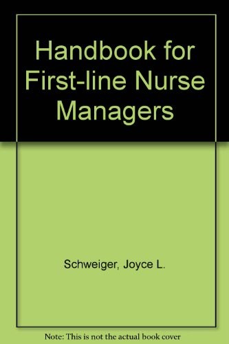 Handbook for first-line nurse managers