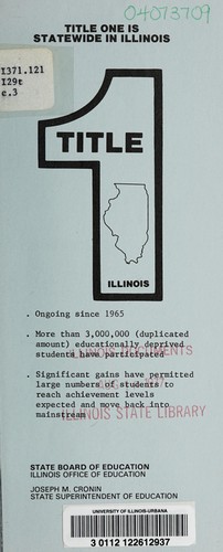 Title one is statewide in Illinois