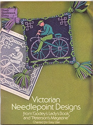 Victorian needlepoint designs from Godey's lady's book and Peterson's magazine