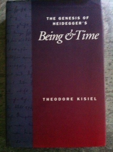 The genesis of Heidegger's Being and time