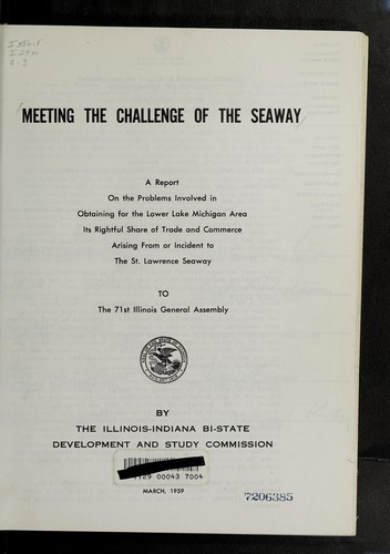 Meeting the challenge of the seaway