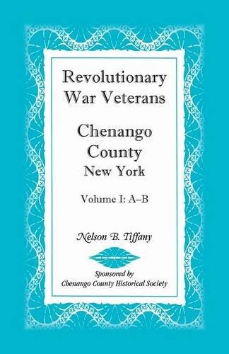 Revolutionary War veterans, Chenango County, New York