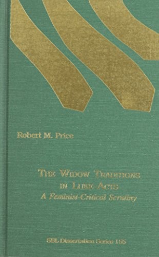 The widow traditions in Luke-Acts