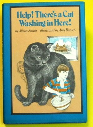 Help! There's a cat washing in here!