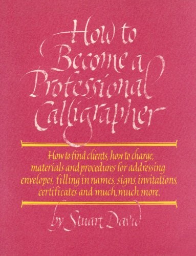 How to become a professional calligrapher