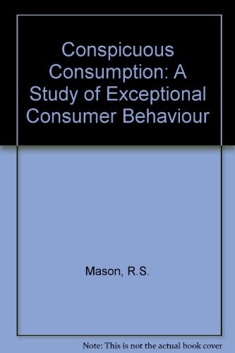 Conspicuous consumption