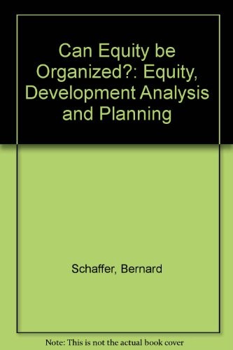 Can equity be organized?