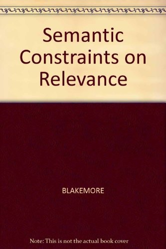 Semantic constraints on relevance