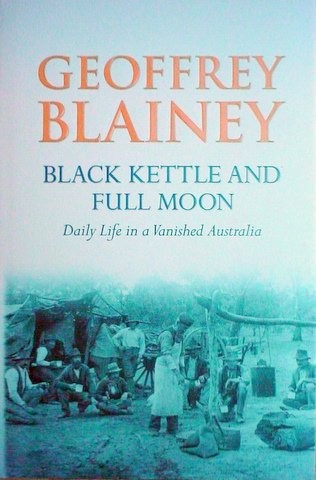 Black kettle and full moon