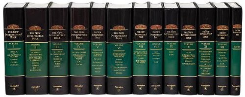 New Interpreter's Bible (12 Volume Set + Index)