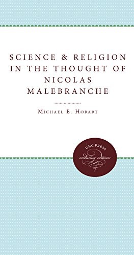 Science and religion in the thought of Nicolas Malebranche