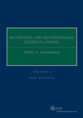 Multistate and Multinational Estate Planning (2009) (Two Volume Set)