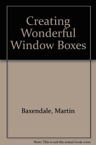 Creating wonderful window boxes