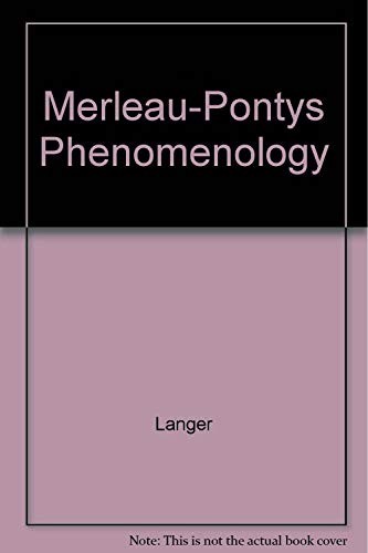 Merleau-Ponty's phenomenology of perception