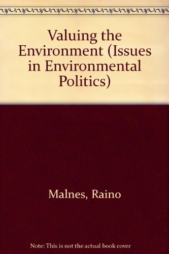 Valuing the environment