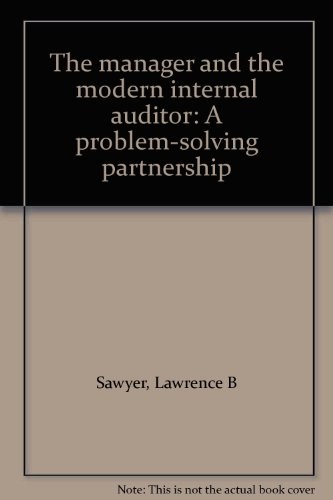 The manager and the modern internal auditor