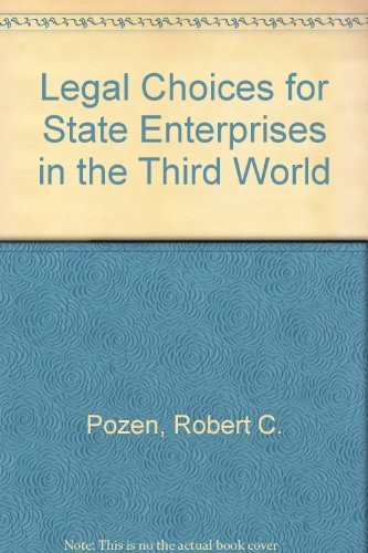 Legal choices for state enterprises in the Third World