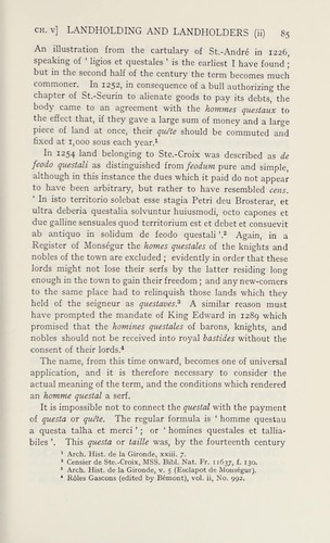 The estates of the archbishop and chapter of Saint-André of Bordeaux under English rule