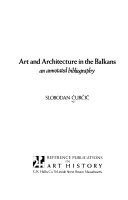 Art and architecture in the Balkans
