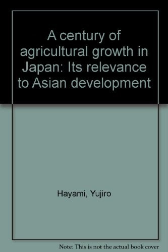 A century of agricultural growth in Japan