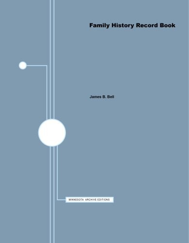 Family history record book