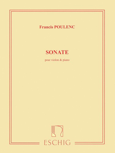 Sonate pour Violon et Piano