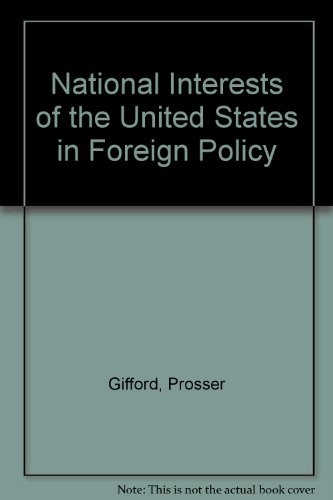 National Interests of the United States in Foreign Policy