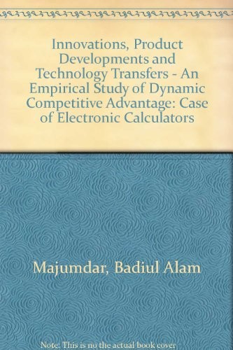 Innovations, product developments, and technology transfers