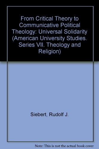 From critical theory to communicative political theology