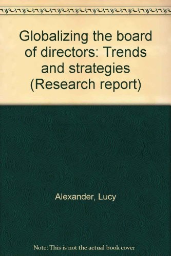 Globalizing the board of directors