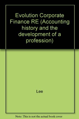 The evolution of corporate financial reporting