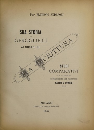 La scrittura