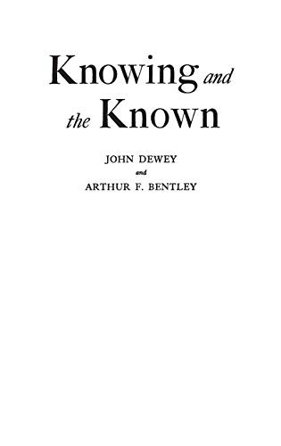 Knowing and the known