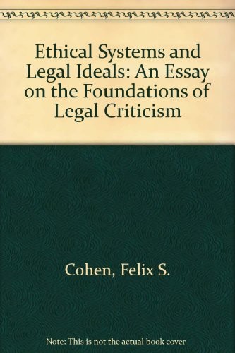 Ethical systems and legal ideals
