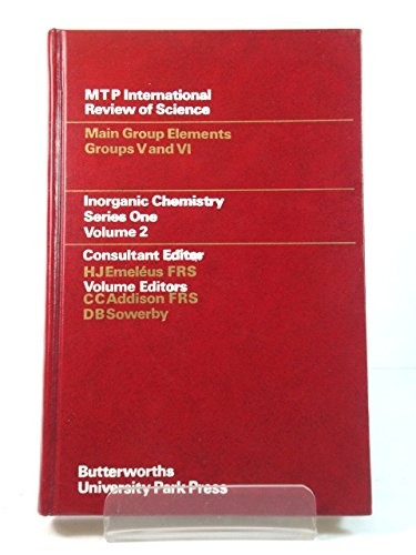 Main group elements: groups V and VI
