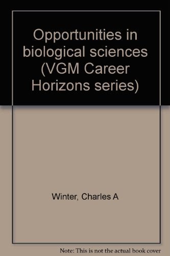 Opportunities in biological sciences