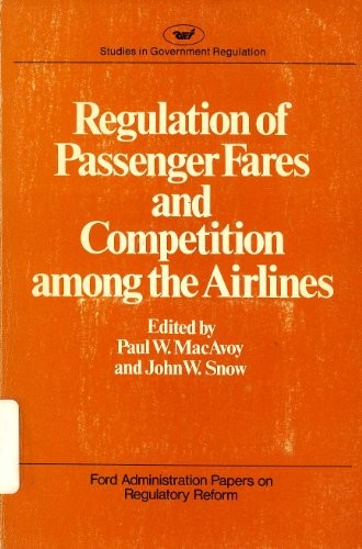 Regulation of passenger fares and competition among the airlines