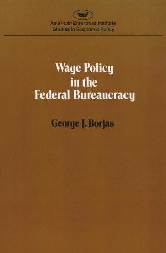 Wage policy in the Federal bureaucracy