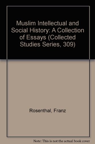 Muslim intellectual and social history